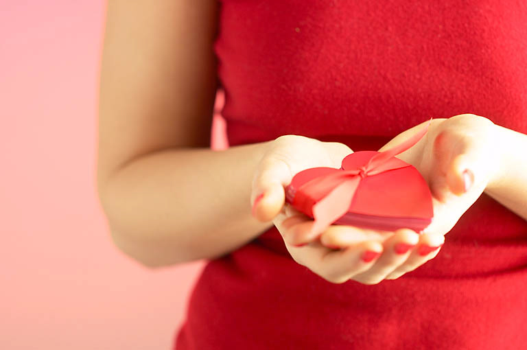 Hands Holding Hearts